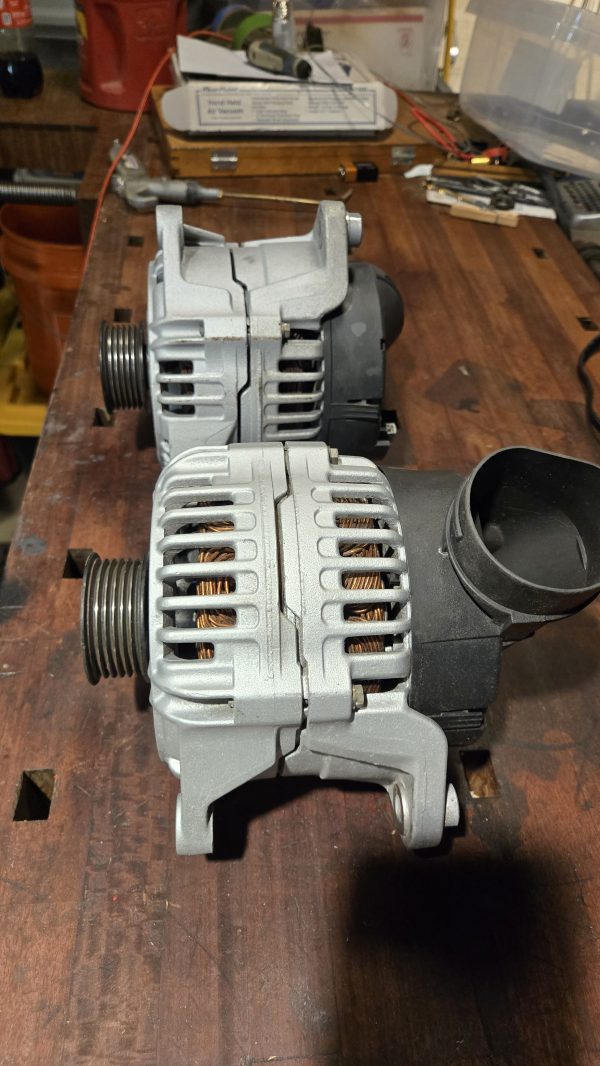 D2 premium rebuilt alternator -upgraded - 14.5V setpoint - Image 3