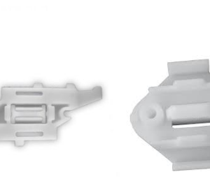 D2 rear moulding clip set, (left side) (driver's side in United States) 4d0853825C and 4d0853825D
